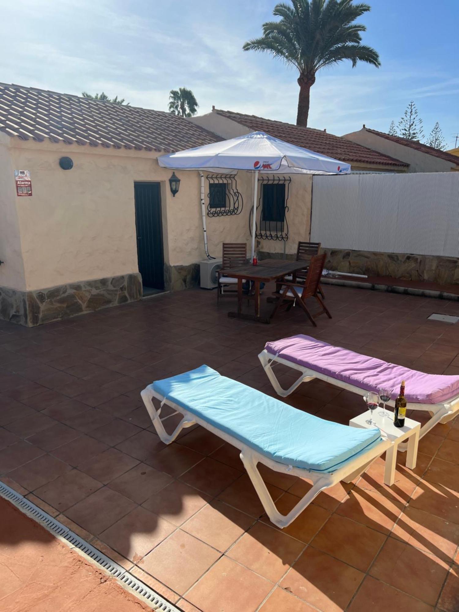 Bungalow Playa Del Ingles Santa Fe 56 Exteriér fotografie
